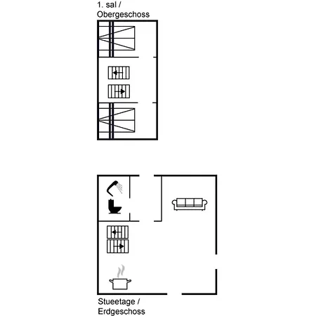 Leilighet Goda - 5m From The Sea By Interhome